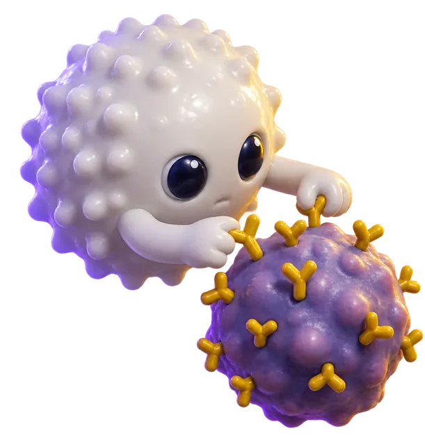 Antibody-dependent cellular cytotoxicity lesson