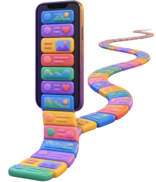 Infinite scrolling lesson