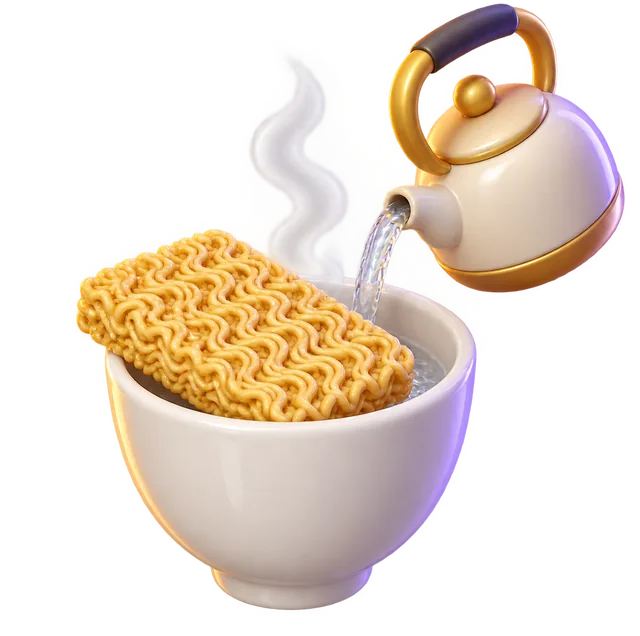 Instant noodle lesson