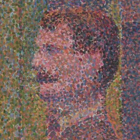 Pointillism lesson